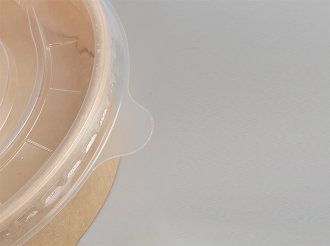 900ML Kraft Paper Round Salad Bowl