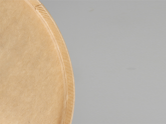 900ML Kraft Paper Round Salad Bowl