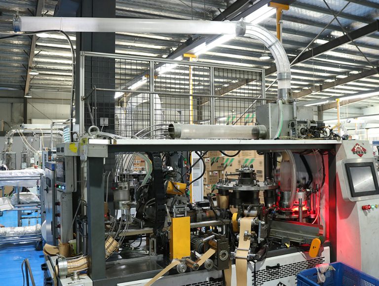 Paper soup cup production equipment